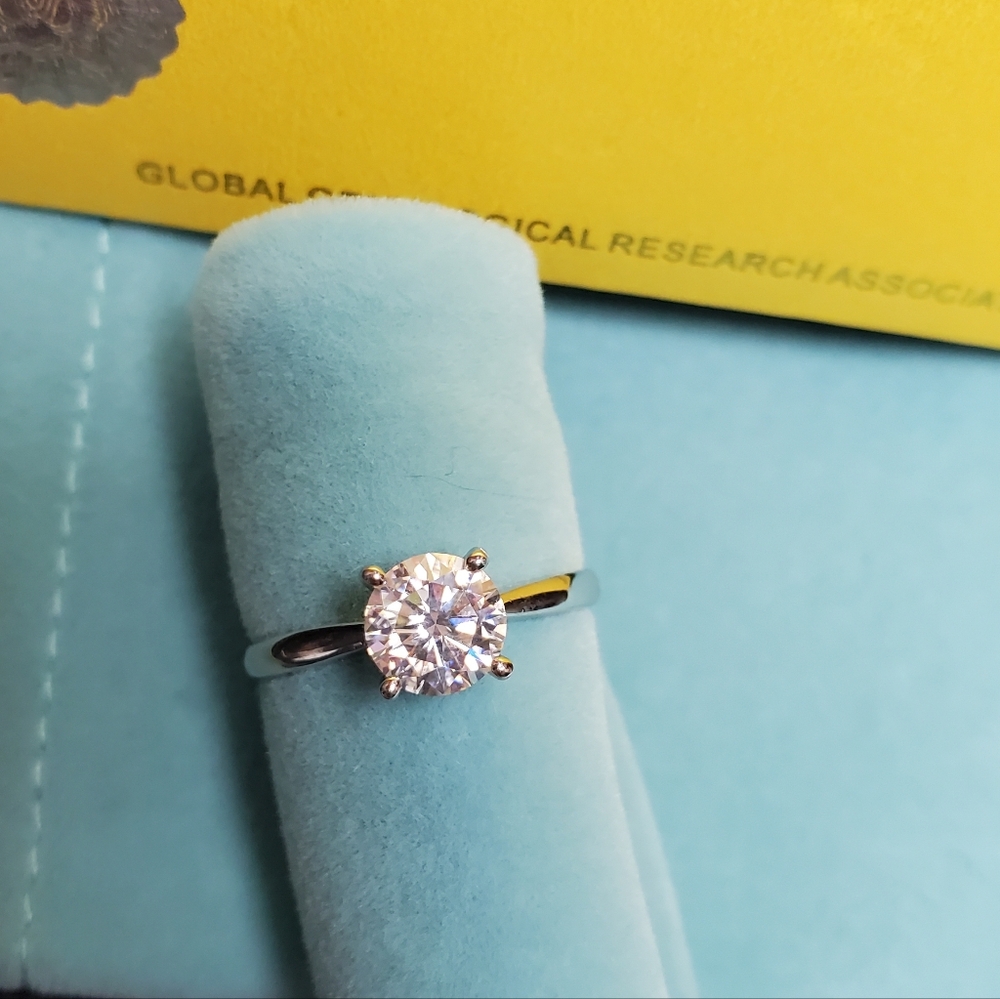 Moissanite Ring